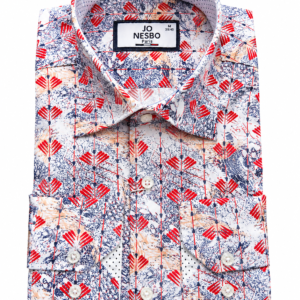 Alternative view of JO NESBO Paris Men's White Abstract Print
